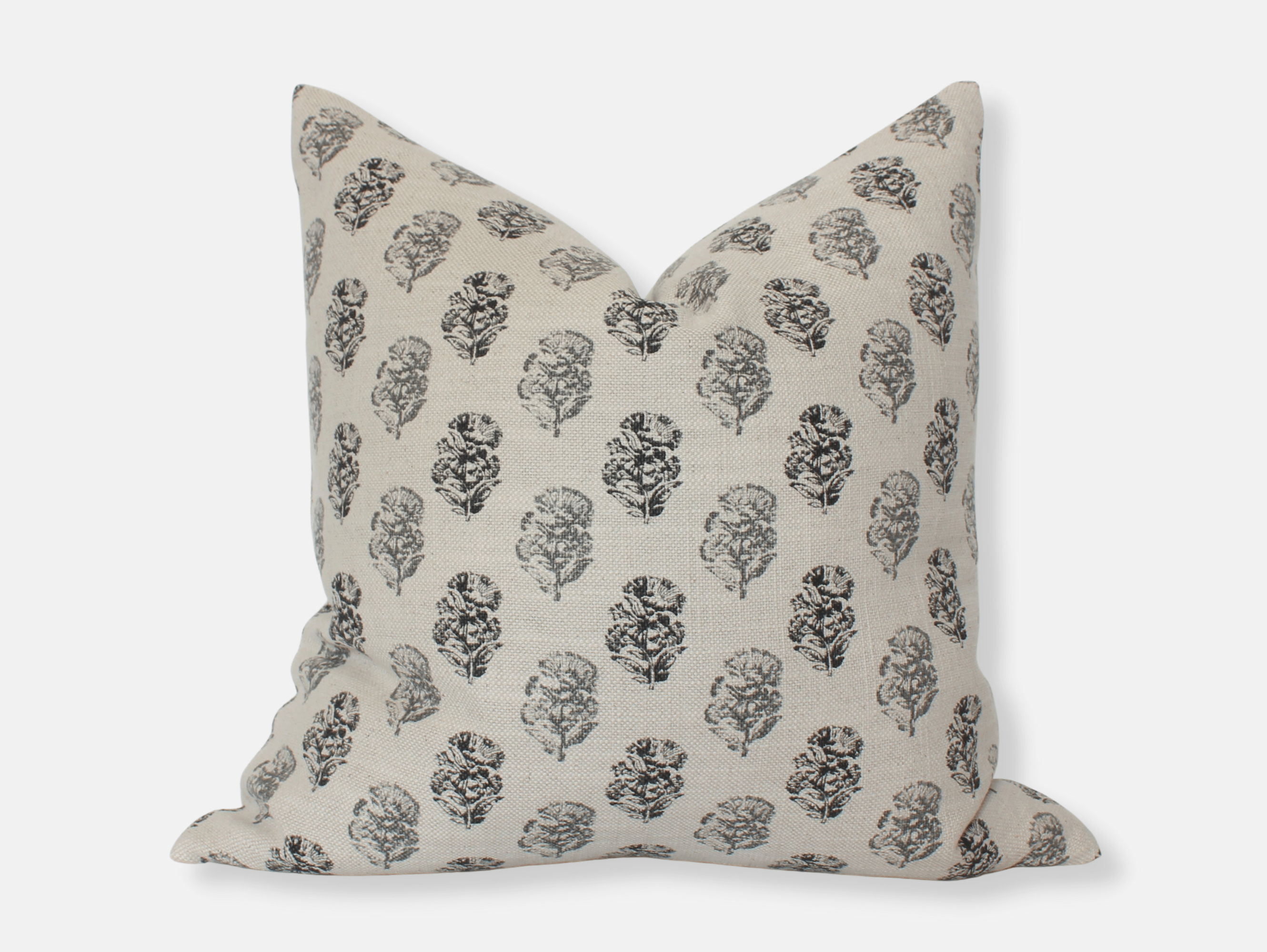 Cream Floral Throw Pillows  Cushion Covers for Couch – Textileish