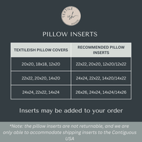 Janie Sectional Pillow Combo | Set of 9 Pillow Covers