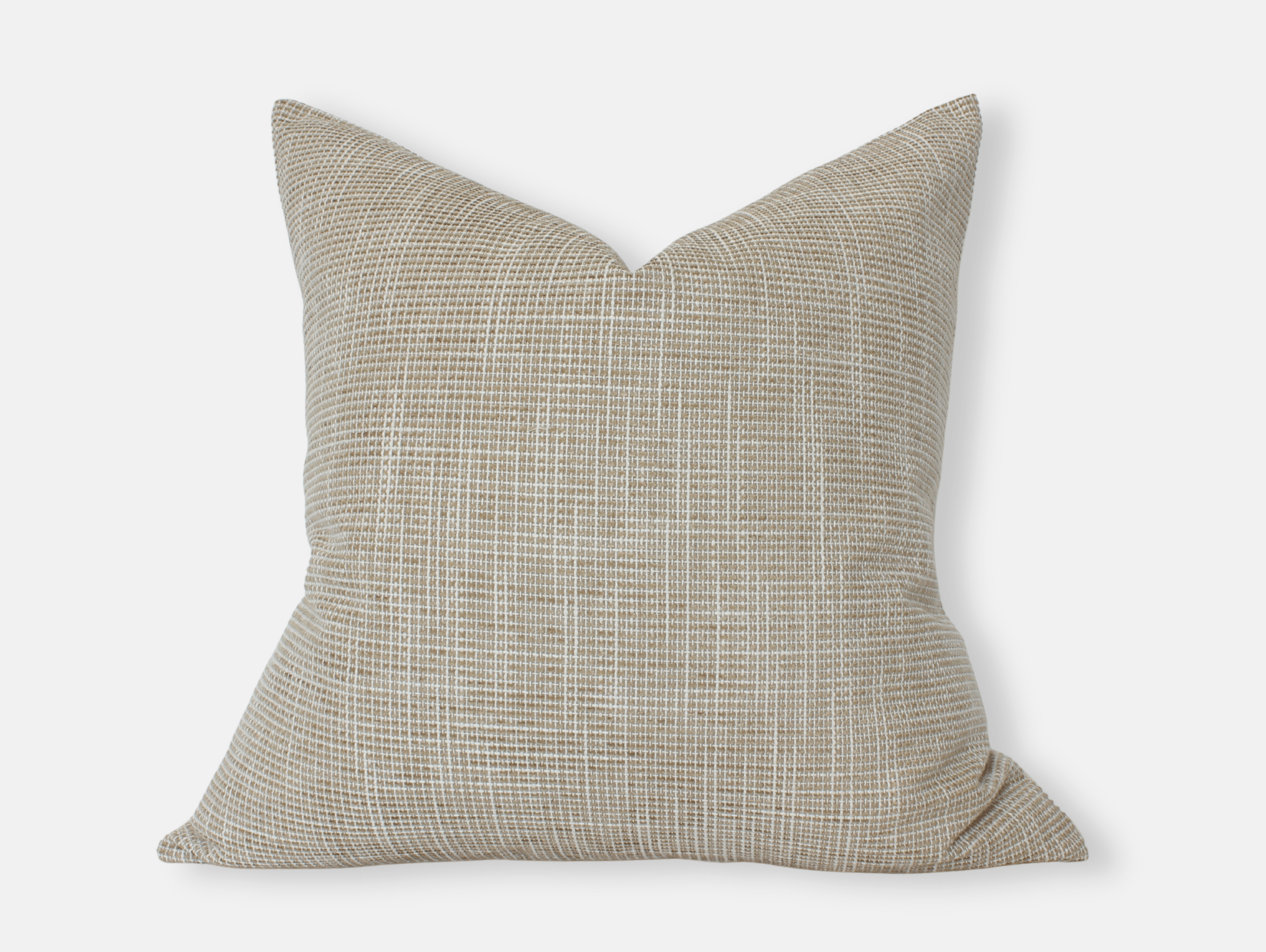 beige tan throw pillow