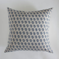 blue sofa pillow