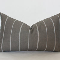 brown lumbar pillow cover