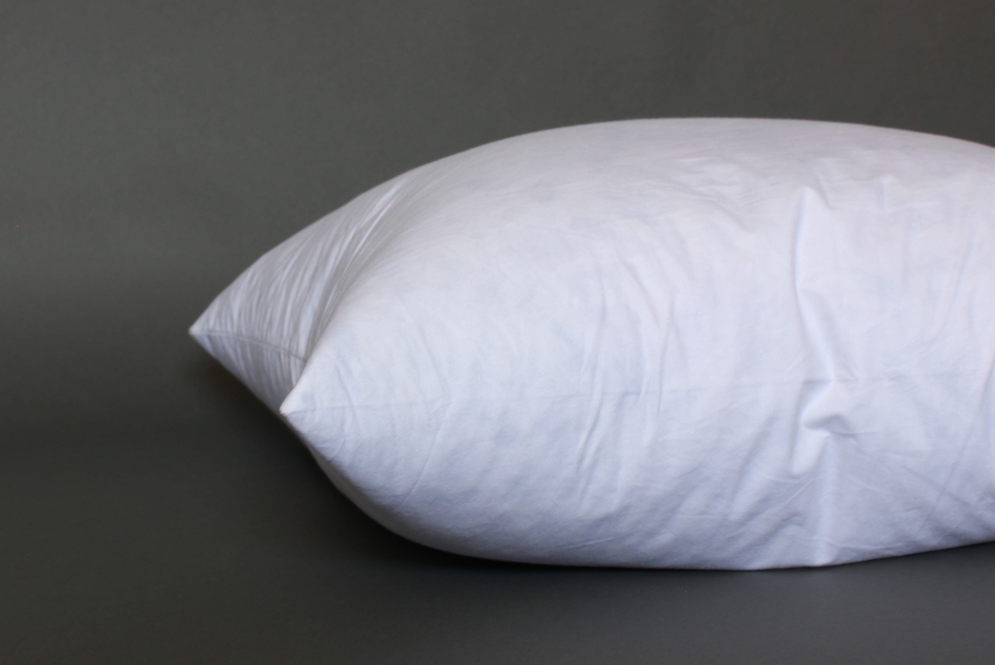 down insert for square pillow cover