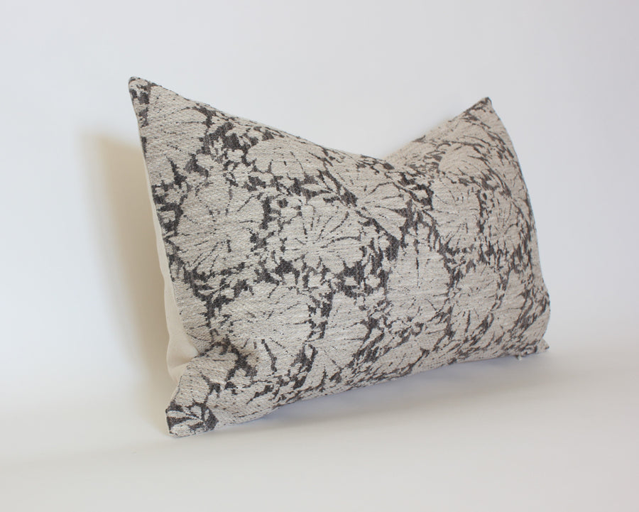 floral lumbar throw pillow