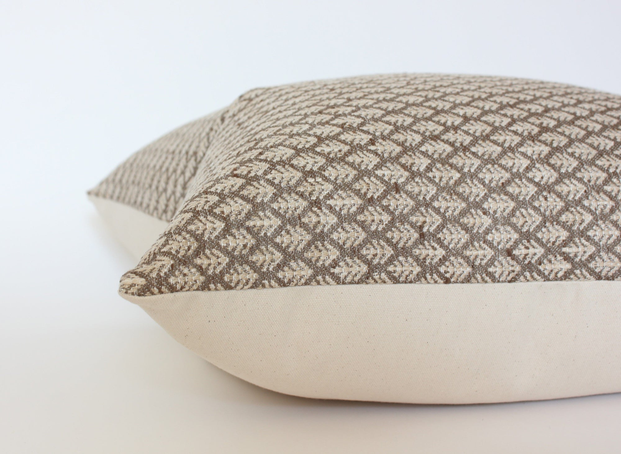 floral print brown cushion cover