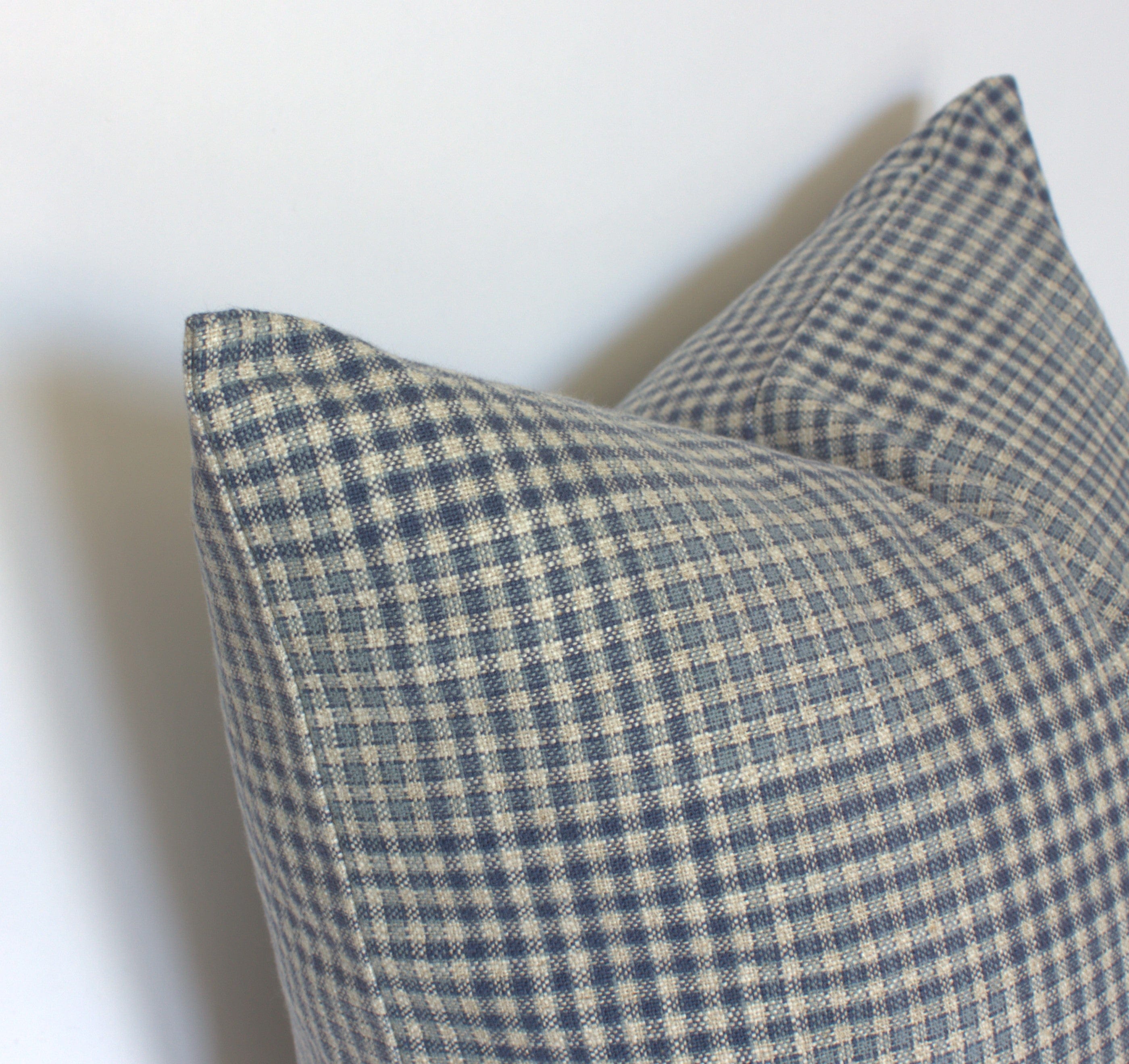 gingham pillow cover for sofa