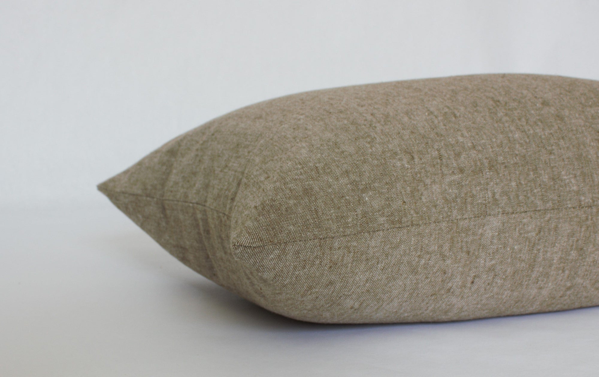 light olive throw pillow