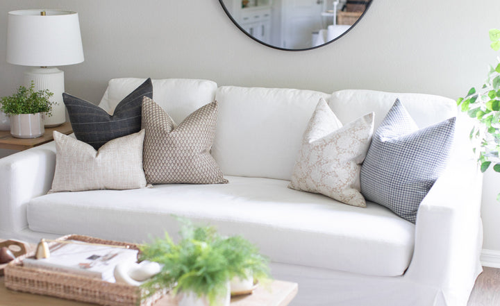 modern pillow set for sofa