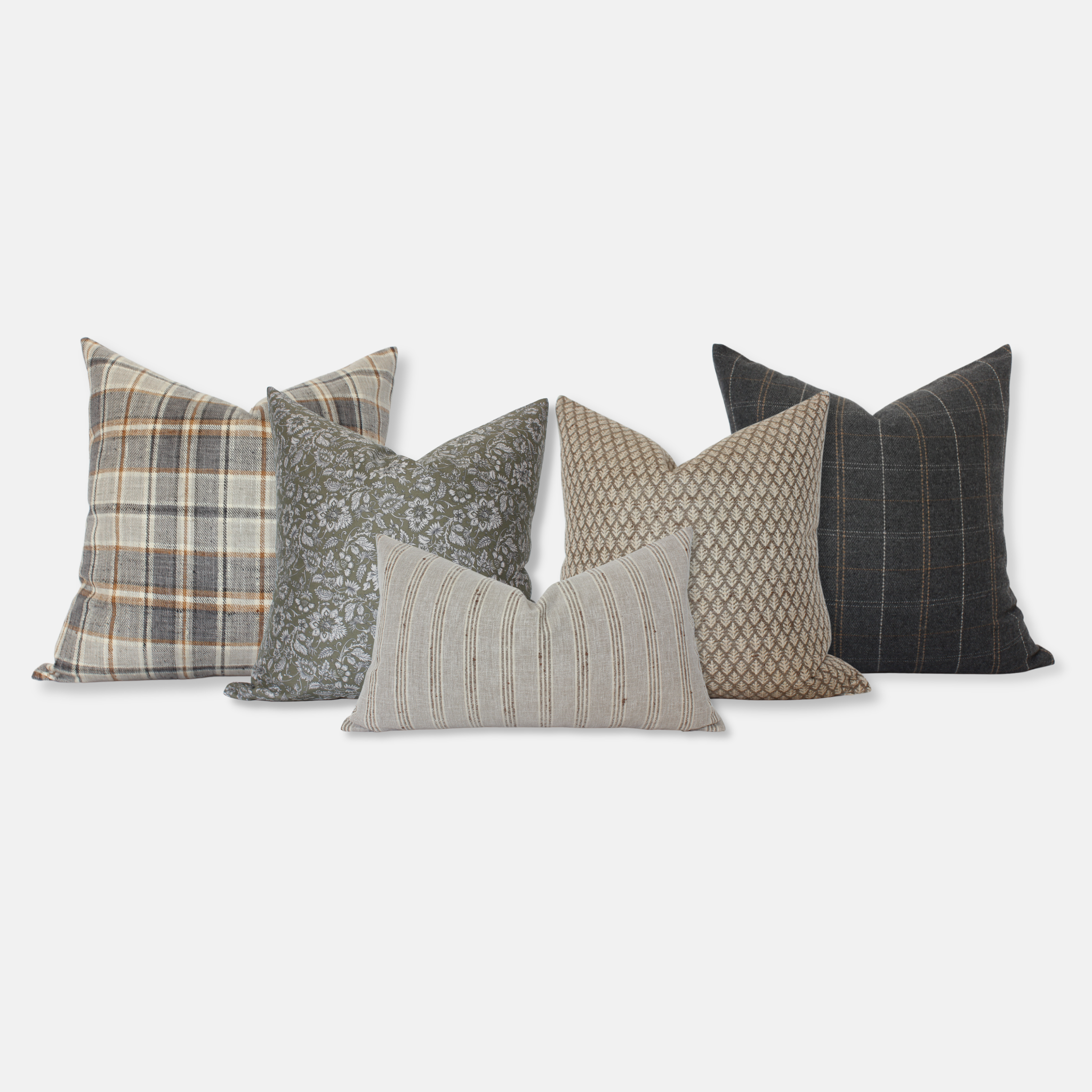 neutral pillow cover combo set