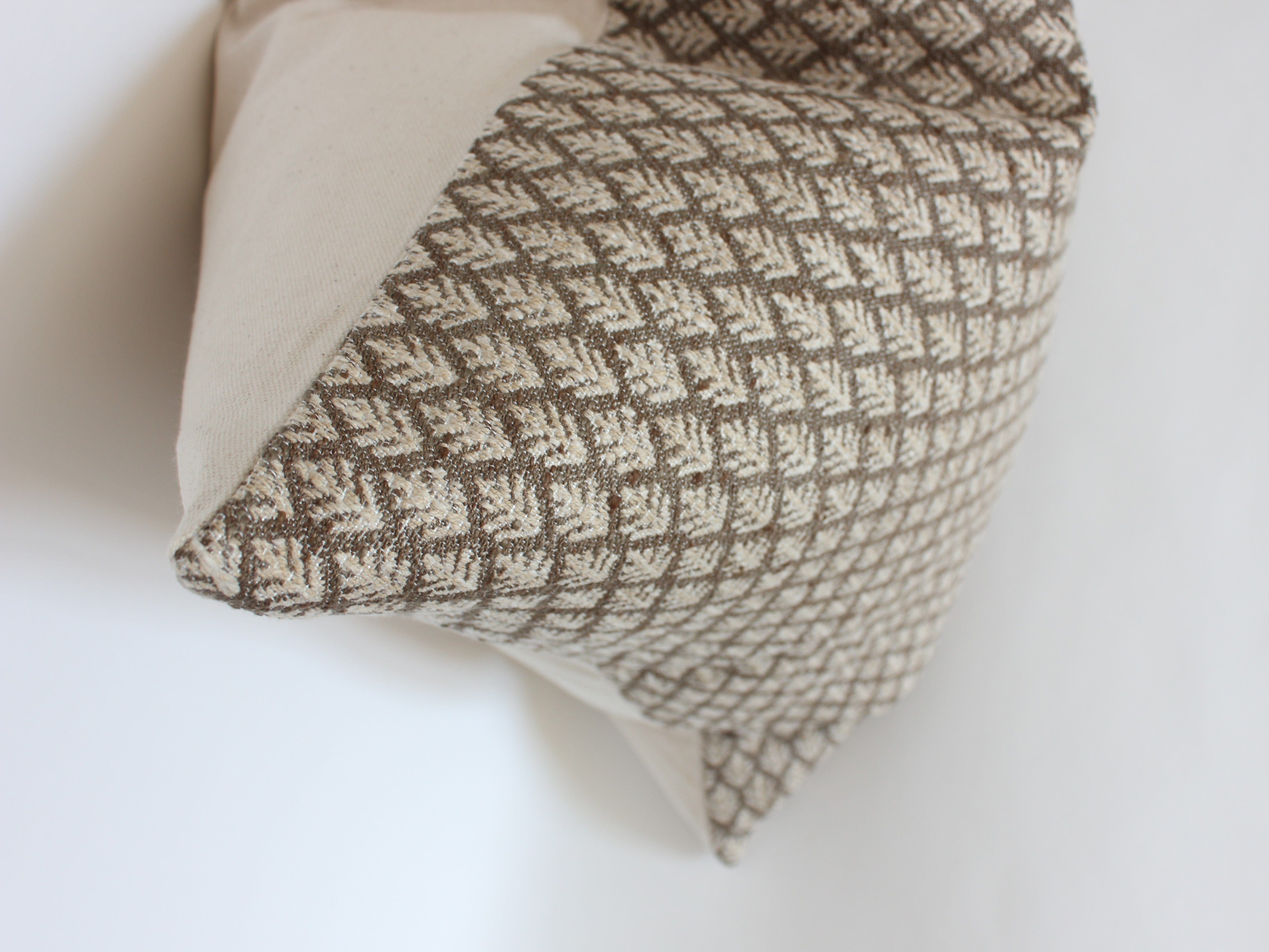 organic pattern pillow
