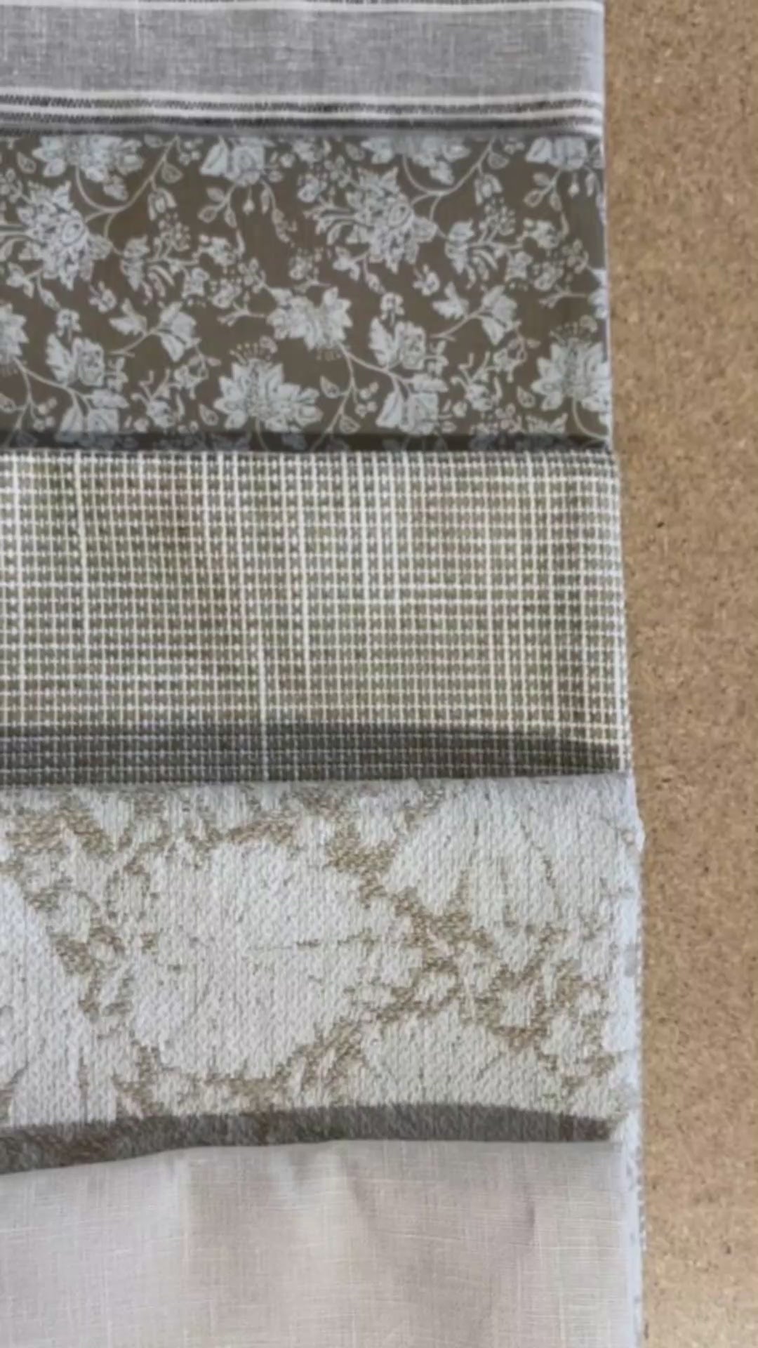 neutral throw pillows on sofa