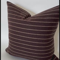 dark brown pillow cover