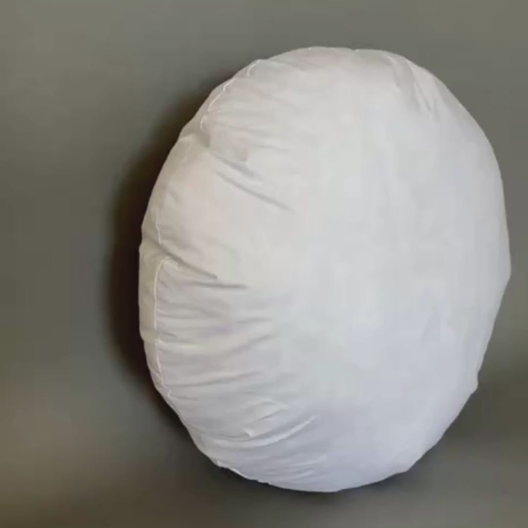 round pillow form