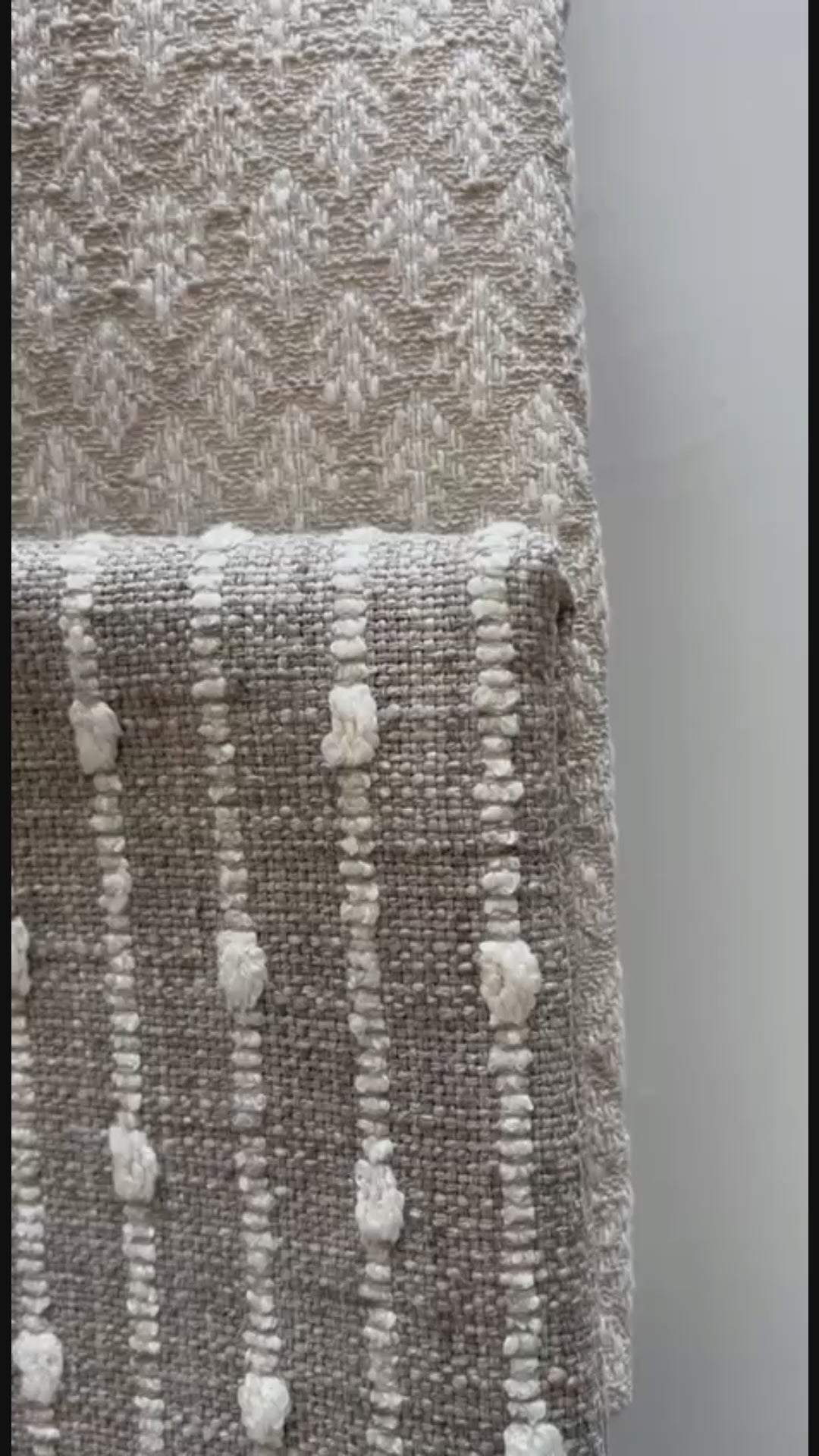 beige cream gray pillow set for sectional sofa