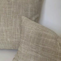 brown pillow cover