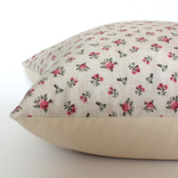small floral print pillow