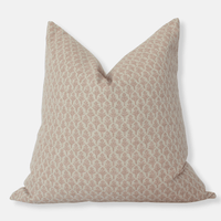 blush floral pillow cover