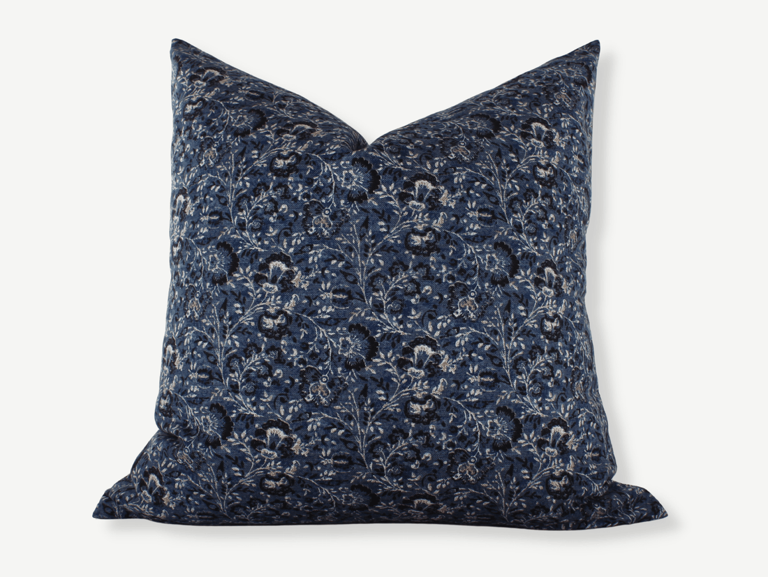 Pillow Cases, Pillow Cover 24x24 Navy Blue, Handmade Navy Blue