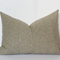 light brown lumbar pillow cover