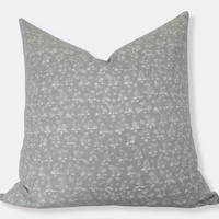 neutral gray pillow cover