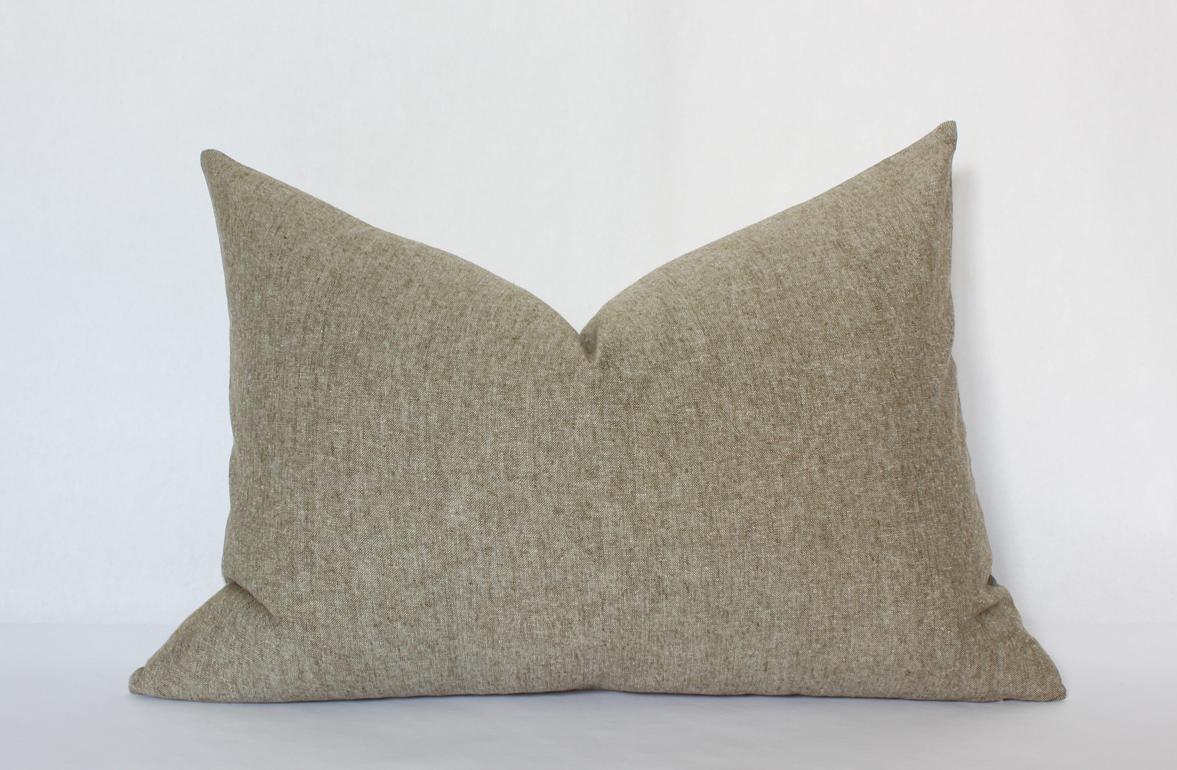 neutral lumbar throw pillow